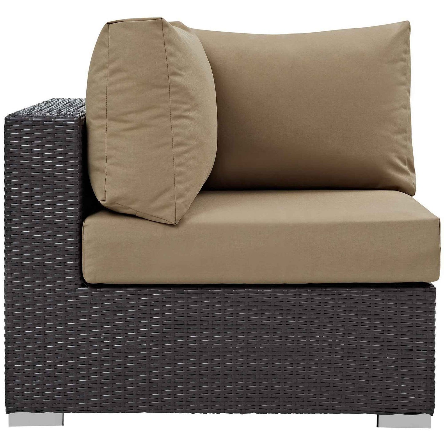 Patio Elegance Outdoor Sectional Set - 10-Piece Convene Lounge Set by Modway