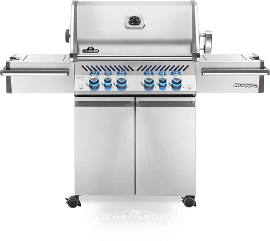 Patio Elegance Grill Prestige PRO 500 RSIB Gas Grill with Infrared Side and Rear Burners