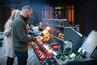 Patio Elegance Gas Grill Prestige PRO 825 RSBI with Power Side Burner and Infrared Features