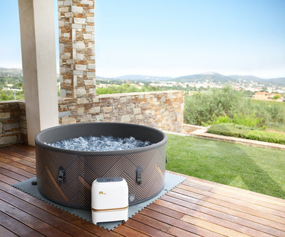 MSPA FRAME MONO round BUBBLE SPA PORTABLE INFLATABLE HOT TUB 68"