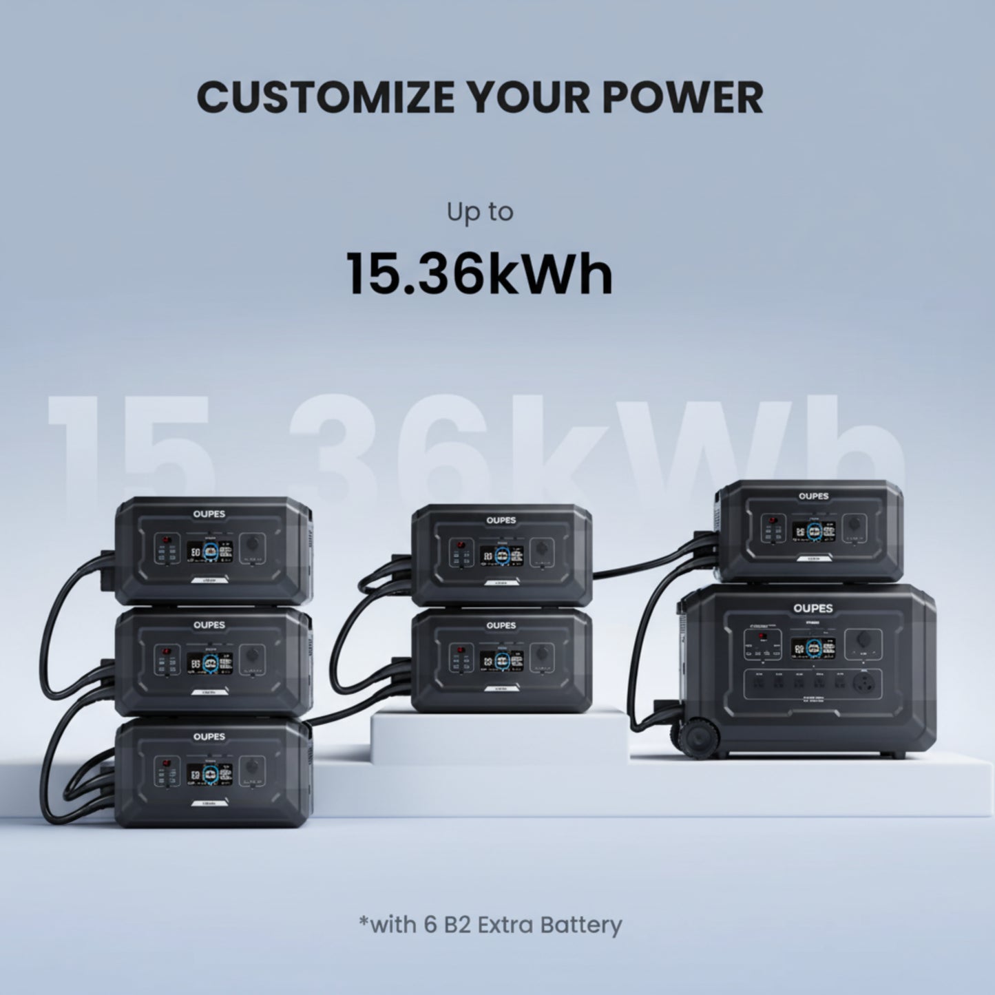 Mega 3 + 2*240W Solar Panel | Solar Generator Kit